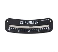 Inclinomètre pour danger d'avalanche, localisateur de talon portable en ABS avec haute résolution pour la voile et le sentier