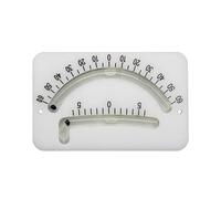 Inclinomètre pour navires de pêche, accessoires de mesure d ' inclinaison à grands Angles marins pour navigateurs amateurs, lectures précises, bulle en acier