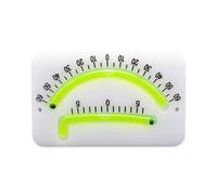 Inclinomètre pour navires de pêche, accessoires de mesure d ' inclinaison à grands Angles marins pour navigateurs amateurs, lectures précises, bulle en acier