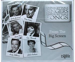 Including Carly Simon, Harry Nilsson, Joe Cocker and Jennifer Warnes, Liza Minnelli, Elaine Paige, Julie Andrews, Shirley Bassey, Cliff Richard and The Shadows etc. - Unforgettable Singers Unforgettable Songs - From The Big Screen, 3 Disks