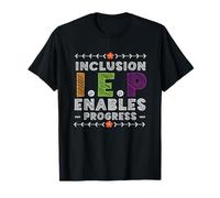 Inclusion IEP Active Le Message de Progression T-Shirt