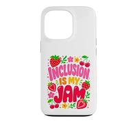 Inclusion is My Jam Groovy Special Education Sped Teacher Coque pour iPhone 13 Pro