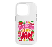 Inclusion is My Jam Groovy Special Education Sped Teacher Coque pour iPhone 14 Pro