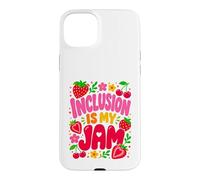 Inclusion is My Jam Groovy Special Education Sped Teacher Coque pour iPhone 15 Plus