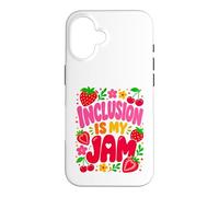 Inclusion is My Jam Groovy Special Education Sped Teacher Coque pour iPhone 16