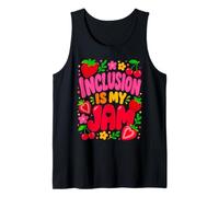 Inclusion is My Jam Groovy Special Education Sped Teacher Débardeur