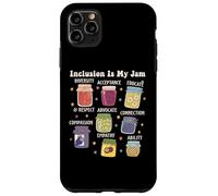 Inclusion is My Jam : Soutien à l'Autisme pour Les Enseignants de l'éducation spécialisée Coque pour iPhone 11 Pro Max