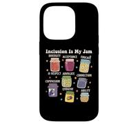 Inclusion is My Jam : Soutien à l'Autisme pour Les Enseignants de l'éducation spécialisée Coque pour iPhone 14 Pro