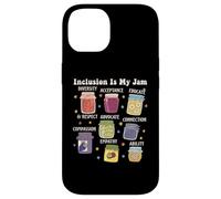Inclusion is My Jam : Soutien à l'Autisme pour Les Enseignants de l'éducation spécialisée Coque pour iPhone 14