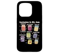 Inclusion is My Jam : Soutien à l'Autisme pour Les Enseignants de l'éducation spécialisée Coque pour iPhone 15 Pro