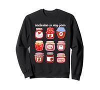 Inclusion is My Jam Special Education Teacher Autisme Sweatshirt