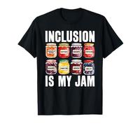 Inclusion is My Jam SPED Teacher Special Education Autism T-Shirt