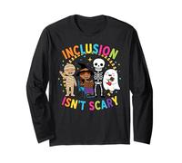 Inclusion ISN’t Scary Cute Halloween Kindness Manche Longue