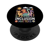 Inclusion Matters Special Education Hope Diversity Teacher PopSockets PopGrip Adhésif