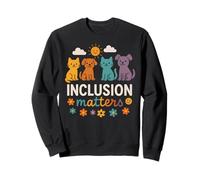 Inclusion Matters Special Education Hope Diversity Teacher Sweatshirt