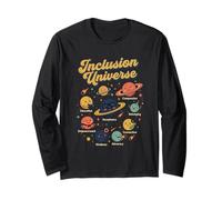 Inclusion Universe Planet Space Awareness Graphic Manche Longue