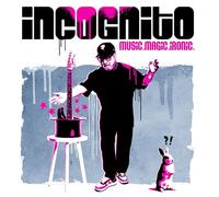 Incognito - Splash Music Productions, Incognito Music Magic Ironic Édition Limitée, 17 Titres, Soul, Format 31 x 31 cm