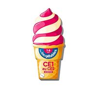 Incollables - Glace CE1 au CE2 - Cahier de vacances