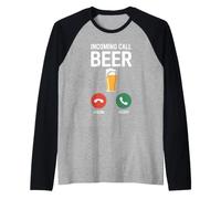 Incoming Call Beer Apéro EVG Bière Soirée Potes Bar Humour Manche Raglan