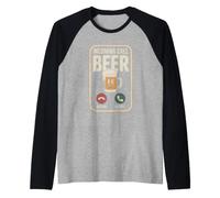 Incoming Call Beer Apéro EVG Bière Soirée Potes Bar Humour Manche Raglan