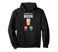Incoming Call Beer Apéro EVG Bière Soirée Potes Bar Humour Sweat à Capuche