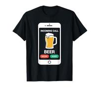 Incoming Call Beer Apéro EVG Bière Soirée Potes Bar Humour T-Shirt