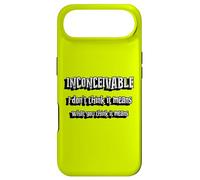 Inconcevable | Je ne Pense Pas Que Cela Signifie ce Que Vous Pensez Que Cela Signifie Coque pour iPhone Air