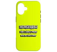 Inconcevable | Je ne Pense Pas Que Cela Signifie ce Que Vous Pensez Que Cela Signifie Coque pour iPhone 16