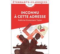 Kathrine Kressmann Taylor - Inconnu à cette adresse - traduit par Michèle Lévy-Bram - Flammarion