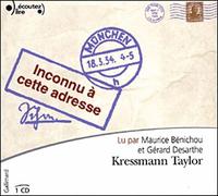 Inconnu à cette adresse (CD audio)