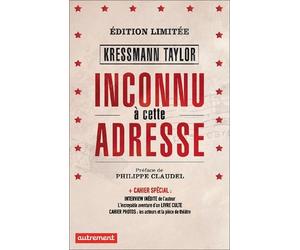 Inconnu à cette adresse: Édition anniversaire