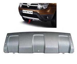 Inconnu Bouclier-spoiler de protection pare-choc avant Duster ABS Gris Métallisé Argenté de 2010 à ce Jour - 4*2 et 4*4