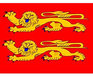 Inconnu Drapeau Flag Basse Normandie, Bas Normand 150 x 90 cm Neuf Fête Football