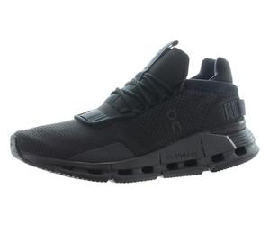 Inconnu on Femme Cloudnova Textile Synthetic Black Eclipse Formateurs 37.5 EU