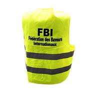 Inconnu P2G-Gilet jaune humour - FBI