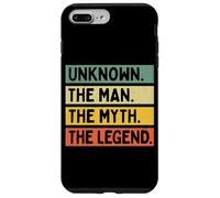 Inconnu The Man The Myth The Legend Citation personnalisée Amusante Coque pour iPhone 7 Plus/8 Plus