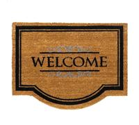 Inconnue Paillasson Welcome 60 x 80 cm - Tapis Coco - Naturel