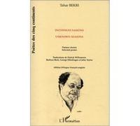 Tahar Bekri – Inconnues saisons – Poèmes choisis – Broché