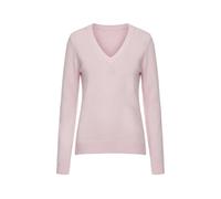 Incontro Firenze, Pull Femme Rose Col en V en Viscose d’Été, Élégant Respirant et Confortable, Made in Italy