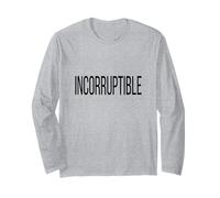 Incorruptible Single Word Adjectif Simple Halloween Costume Manche Longue