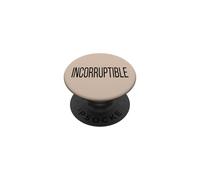 Incorruptible Single Word Adjectif Simple Halloween Costume PopSockets PopGrip Adhésif