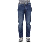 Incotex - Jean Slim-Fit en Denim Stretch - Homme - Jeans - Bleu - Taille: W38