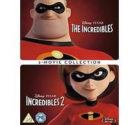 Incredibles 1 & 2 Box Set [Blu-Ray] [2018] [Region Free]