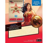 Incredibuilds: Dc Comics: Wonder Woman 3d Wood Model And Boo