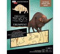 Insight Editions – Livre et maquette en bois 3D IncrediBuilds: Fantastic Beasts Erumpent
