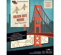 IncrediBuilds San Francisco Golden Gate Bridge Book and 3D Wood Model by Insight Editions Insight Editions (Auteur)