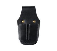 INCREWAY 1 étui à outils en cuir à double compartiment, pochette pour ceinture, porte-couteau utilitaire, support de fourreau de pince pour jardinage, sécateurs, électriciens, outils de travail et de