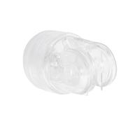 INCREWAY 1 support de pommeau de douche à ventouse sous vide, support de pommeau de douche amovible, support de tuyau de douche mural amovible pour salle de bain (transparent)
