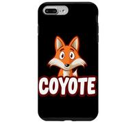 Incroyable emblème Coyote avec Visage d'animal Coque pour iPhone 7 Plus/8 Plus