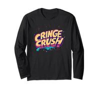 Incroyable emblème Cringe Crush pour Un Look Amusant Manche Longue